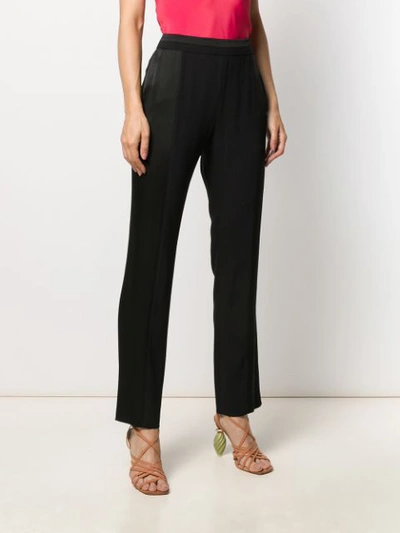 Shop Max Mara Tailored Trousers In Black