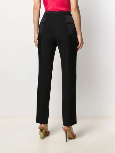 Shop Max Mara Tailored Trousers In Black