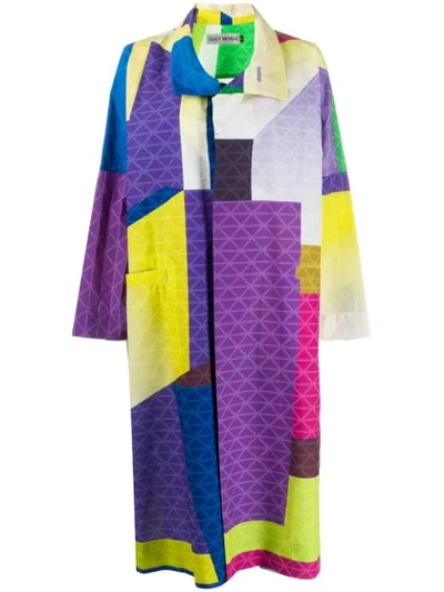 Shop Issey Miyake Oversized Color In Purple