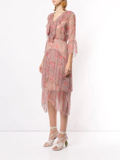 We Are Kindred Lorelal Midi Dress In Dusty Blossom