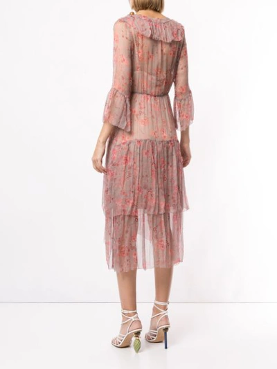 We Are Kindred Lorelal Midi Dress In Dusty Blossom