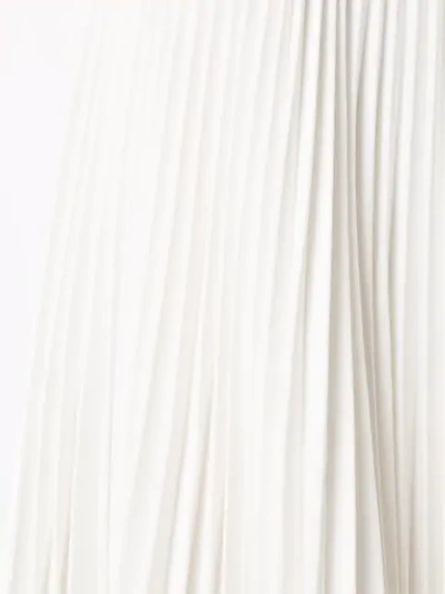 Shop We11 Done Accordion Asymmetry Skirt In White