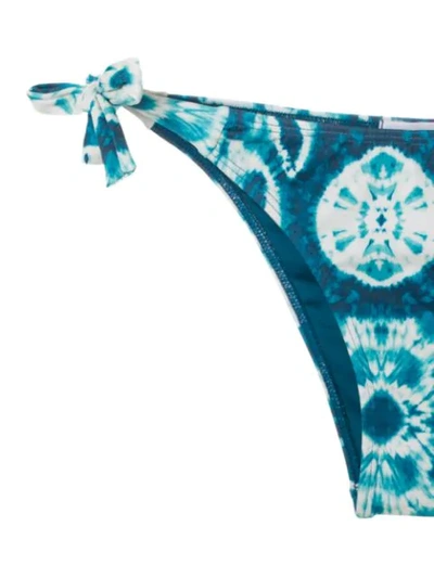 Shop Brigitte Tie-dye Bikini Set In Blue