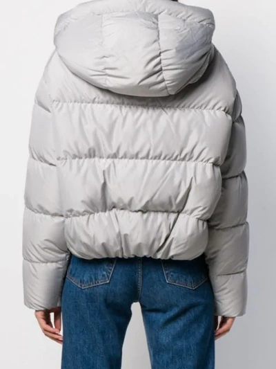 Shop Bacon Cloud Padded Jacket In 105 L.grey