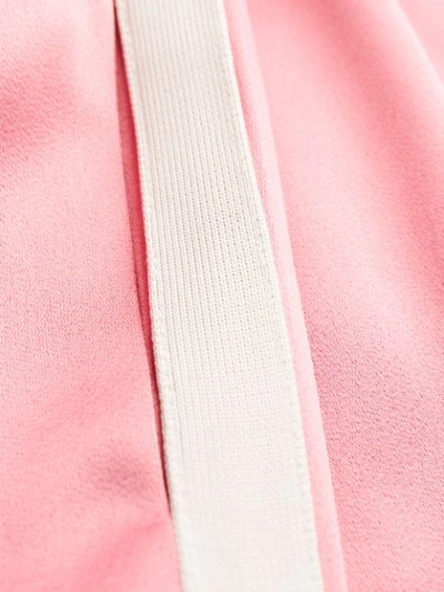 Shop Moncler Jogginghose Mit Seitenstreifen In Pink