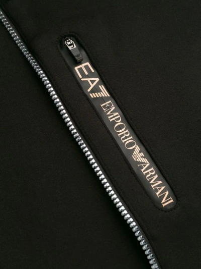 Shop Ea7 Logo-trimmed Tracksuit Set In Black