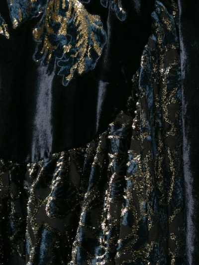 Biyan Fil Coupé Velvet Top In Black