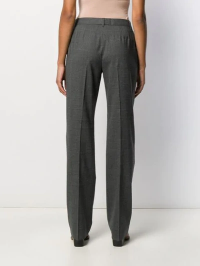 Shop Dolce & Gabbana Pleated Trousers In Grey