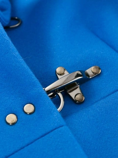 Shop Fay Virginia Lobster-fastening Coat In Blue