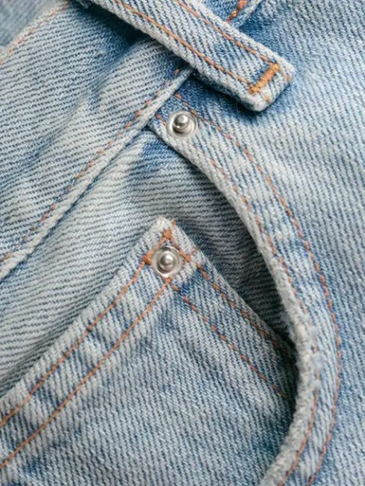 Shop Totême Cropped Jeans In Blue
