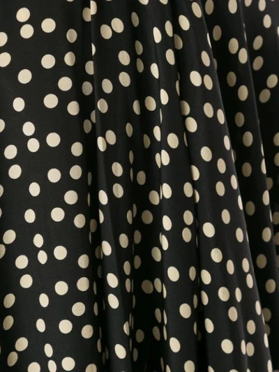 Shop Petar Petrov Asymmetric Panelled Skirt In Black