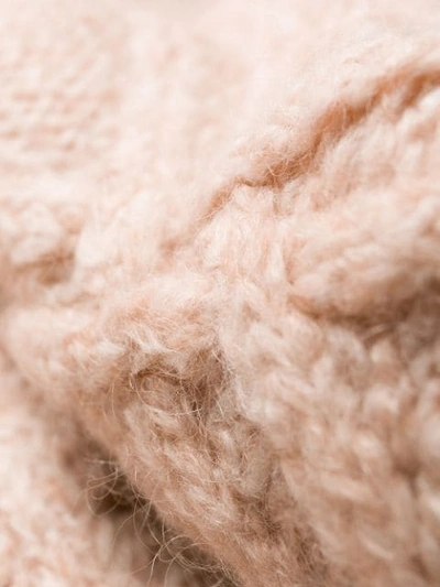 Shop Allude Treccia Knit Jumper In 62 Rosa