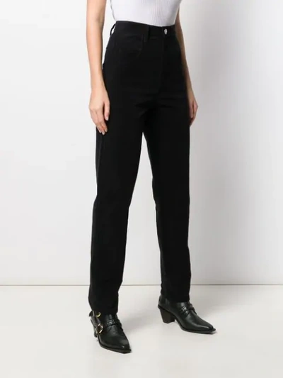Shop Isabel Marant Debora Trousers In Black