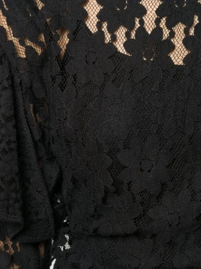 Shop Isabel Marant Étoile Lace Top In Black