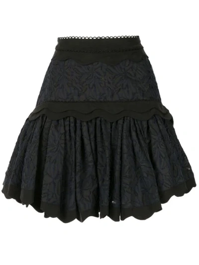 Shop Acler Montana Skirt In Black