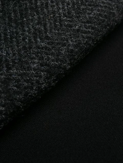 Shop Maison Margiela Puffed-shoulder Single-breasted Coat In Black