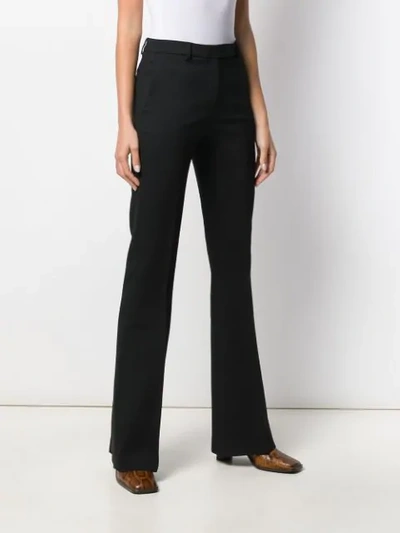 Shop Quelle2 Bootcut Tailored Trousers In Black