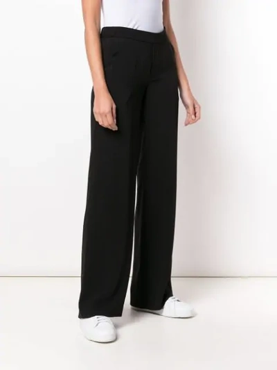 Shop P.a.r.o.s.h . High-waisted Trousers - Black