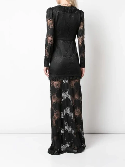 Shop Alexis Lucasta Lace Dress In Black