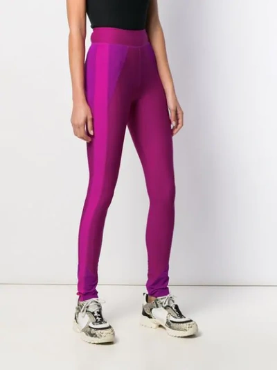 Shop Isabel Marant Panelled Performance Leggings In Pink