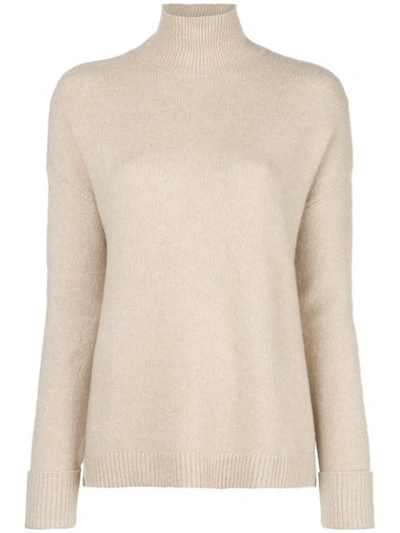 Shop Alice And Olivia Felix Oversized Jumper In Oatmeal