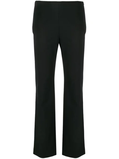 Shop Our Legacy Short Leg Trousers In Black