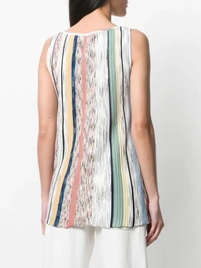 Shop Missoni Knitted Vest Top - Neutrals