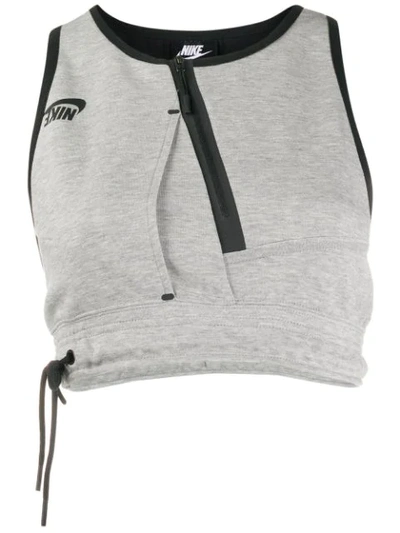 Nike Sportswear Tech Fleece Crop Tank In 063 | ModeSens