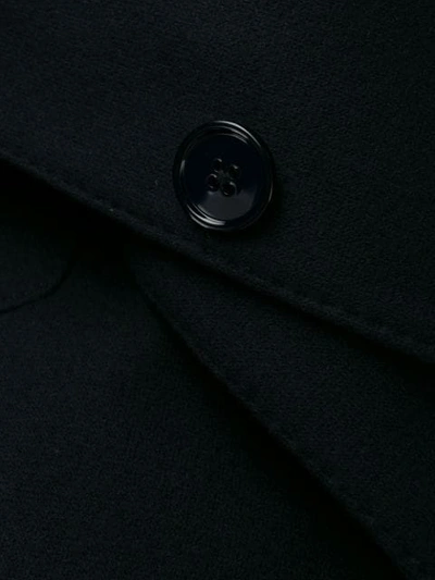 Shop Circolo 1901 Single Breasted Coat In Blue