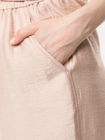 3.1 PHILLIP LIM 纸袋形腰九分裤 - 粉色