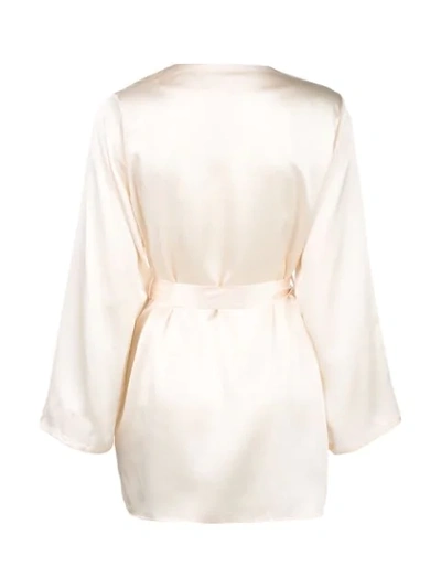 Morgan Lane Langley Robe In White
