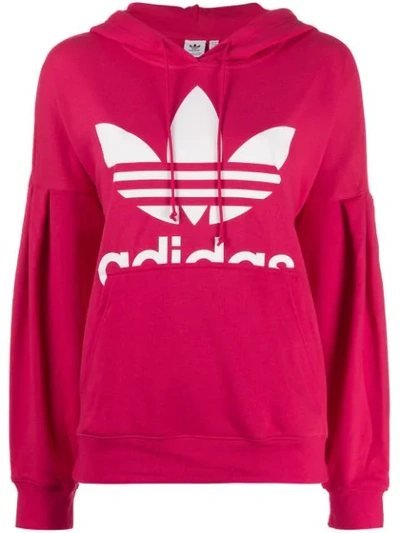 Shop Adidas Originals 'originals' Kapuzenpullover Mit Trefoil-logo In Enepnk Rosene