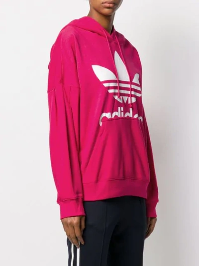 Shop Adidas Originals 'originals' Kapuzenpullover Mit Trefoil-logo In Enepnk Rosene