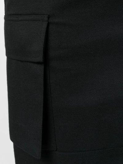 Shop We11 Done Utility High-waisted Skirt In Black
