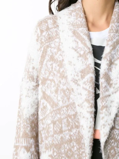 Shop Cecilia Prado Knitted Cardigan - Neutrals