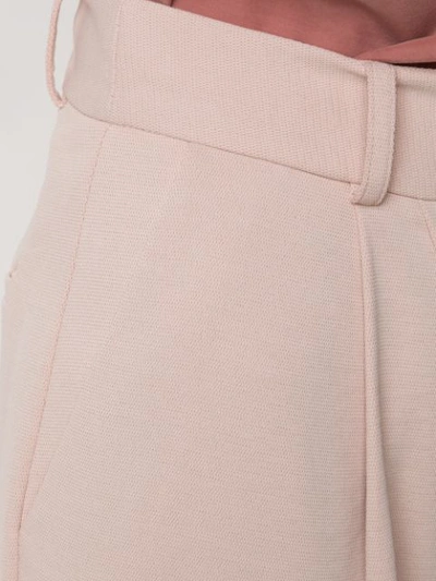 Shop Alcaçuz Maresia Pleat Details Trousers In Pink