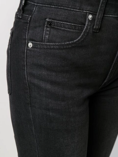 Shop Calvin Klein High-rise Skinny Jeans In Black