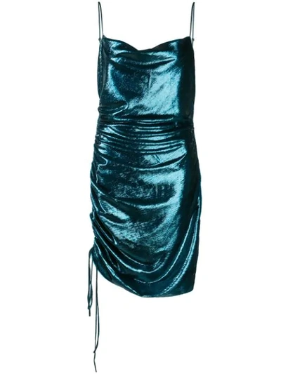 Shop Cinq À Sept Astrid Dress In Blue