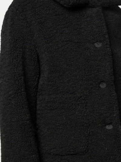 Shop Apparis Charlotte Faux-shearling Jacket In Black