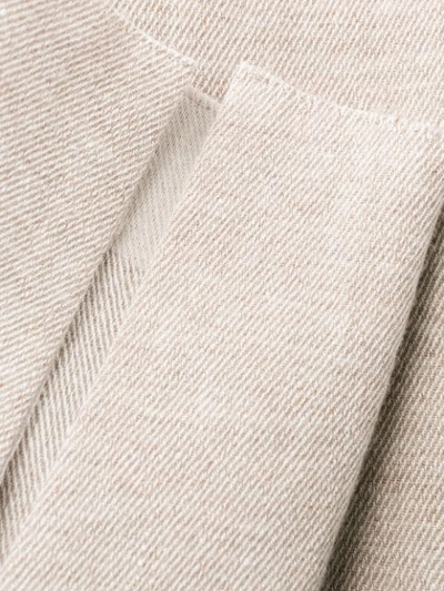 Cherevichkiotvichki Deconstructed Suit Jacket In Neutrals
