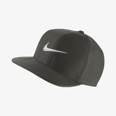 Shop Nike Aerobill Adjustable Golf Hat In Sequoia