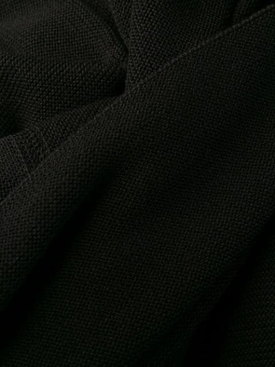 Shop Issey Miyake Sleeveless Midi Dress In Black