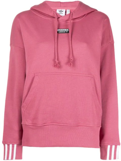 adidas originals three stripe hoodie