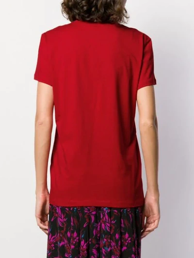 Shop Red Valentino Red(v) Graphic Print T-shirt