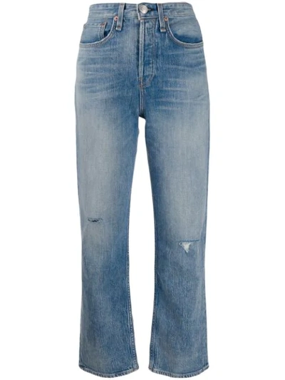 Shop Rag & Bone Maya High Rise Jeans In Blue