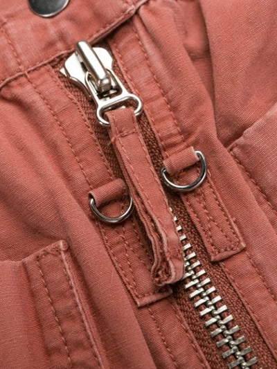 Shop Isabel Marant Étoile Patch Pocket Shorts In Pink