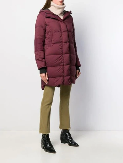 Shop Canada Goose Alliston Padded Parka In Red