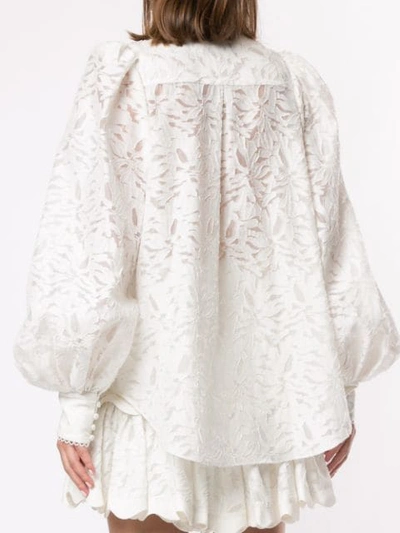 Shop Acler Montana Blouse In White