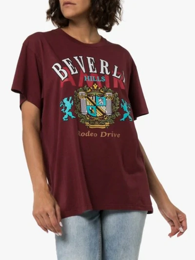 AMIRI BEVERLY HILLS T-SHIRT - 红色