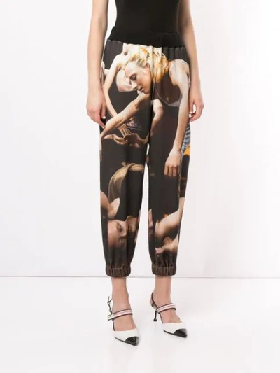 Shop Undercover Hose Mit Grafischem Print In Black